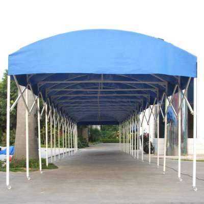 Movable car parking shelters