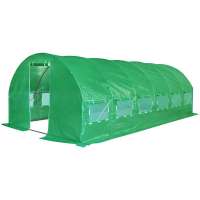 waterproof poly tunnel greenhouse 6x3x2m