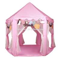 Hexagon Play Tent For Girls Indoor Outdoor