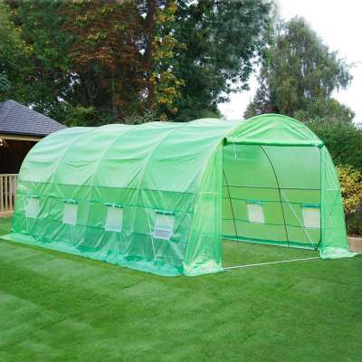 walk-in tunnel plastic greenhouse agriculture 3x6m